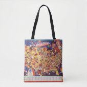 All-Amerikanische Vintage Fußball-Karte Tasche (Vorderseite)