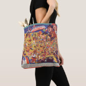 All-Amerikanische Vintage Fußball-Karte Tasche (Von Nahem)