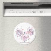 All-Amerikanischer Feuerwerks-Magnet Magnet (In Situ (Geschirrspüler))