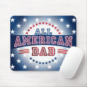 All-Amerikanischer Vater Mousepad (Mit Mouse)