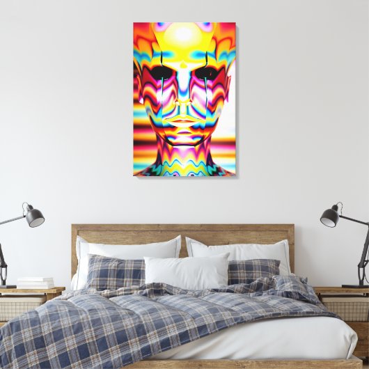 All Apologies to the Unemployed Artists - Ken Gage Leinwanddruck (Insitu (Schlafzimmer))