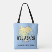 A'll Asker – Großartigster Staat Yorkshires Tasche (Rückseite)