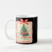 All Booked For Christmas Coquette Bow Tree Lights  Kaffeetasse (Links)