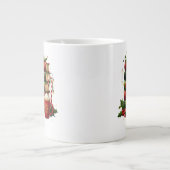 All Booked for Christmas | Cozy Holiday Book Lover Jumbo-Tasse (Vorderseite)