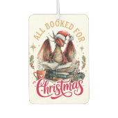 All Booked for Christmas Dragon Autolufterfrischer (Vorderseite)