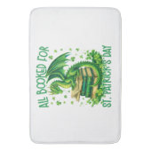 All Booked for St Patrick's Day Badematte (Vorderseite Vertikal)