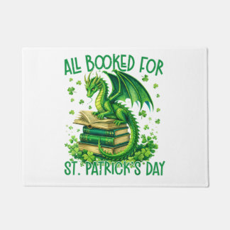 All Booked for St Patrick's Day Fußmatte