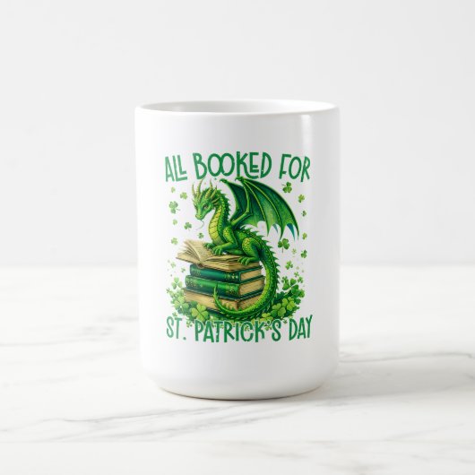 All Booked for St Patrick's Day Kaffeetasse (Mittel)