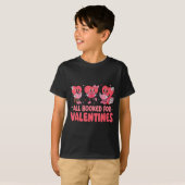 All Booked For Valentine Book Funny Teacher Kids G T-Shirt (Vorne ganz)