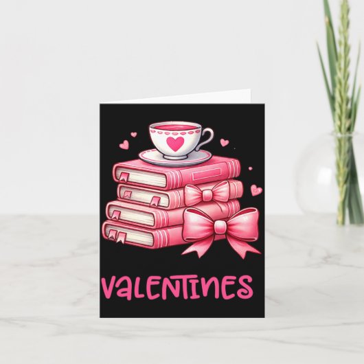 All Booked For Valentines Book Reading Bookworm Ne Karte (Vorderseite)