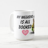All Booked  Kaffeetasse (Vorderseite Links)