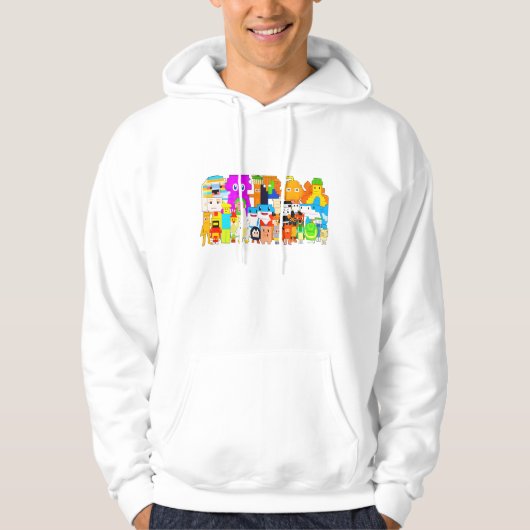 All Brainrots Together Steal a Brainrot List Rare Hoodie (Vorderseite)