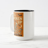 All Broken Up Since You're Gone Zweifarbige Tasse (Vorderseite Links)