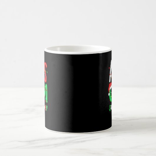 All Calm Said No Teacher Funny Teacher Christmas L Kaffeetasse (Mittel)