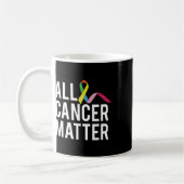 All Cancer Problem Weltkrebstag Kaffeetasse (Links)