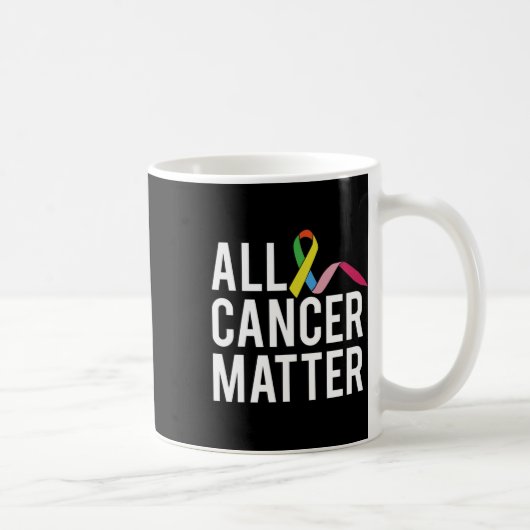 All Cancer Problem Weltkrebstag Kaffeetasse (Rechts)