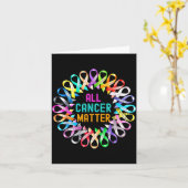 All Cancer S Outfit Honoring Every Warrior Men Wom Karte (Gelbe Blume)