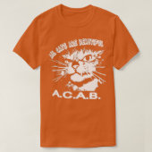 All Cats Are Beautiful A C A B T-Shirt (Design vorne)