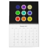 "All chakra balance" Kalender 2020 (Jan 2027)