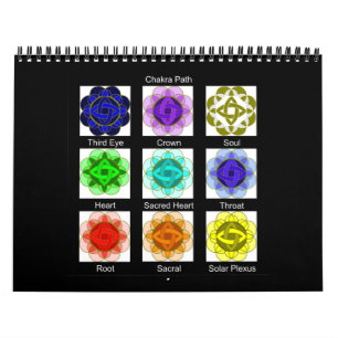 "All chakra balance" Kalender 2020
