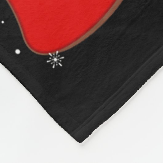 All Christmas Bro Xmas Santa Elf Snowman Dabbing M Fleecedecke (Ecke)