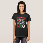All Christmas Bro Xmas Santa Elf Snowman Dabbing M T-Shirt (Vorne ganz)