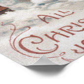 All Christmas Joy Be Yours Poster (Ecke)