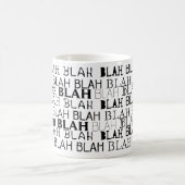All das Blah Kaffeetasse (Mittel)