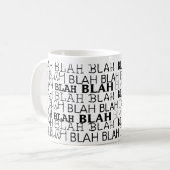 All das Blah Kaffeetasse (Vorderseite Links)