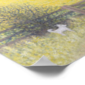All das Gelb Poster (Ecke)