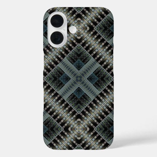 All das Glitzer modernes geometrisches Muster Case-Mate iPhone Hülle (Rückseite)