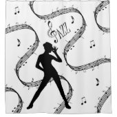 All das Jazz Dance Duschvorhang (Vorderseite)