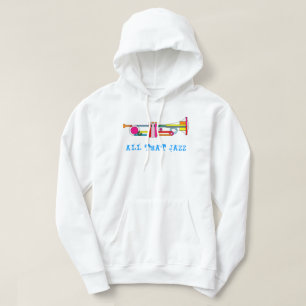 ALL DAS JAZZ FARBIGE TRUMPET HOODIE