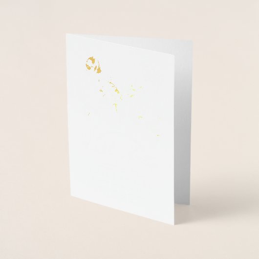 All das Jazz | Jazz Themed Birthday Party B/W Folienkarte (Vorderseite)