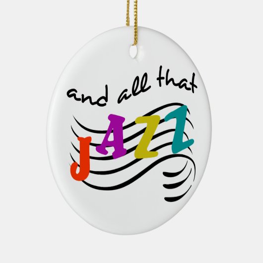 All das Jazz Keramik Ornament (Rechts)