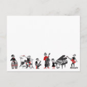 All das Jazz Postcard Postkarte (Rückseite)