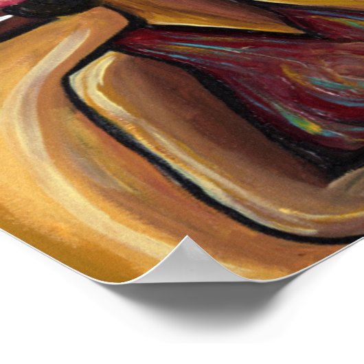 All das Jazz Poster (Ecke)