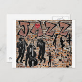 ALL DAS JAZZ POSTKARTE (Vorne/Hinten)