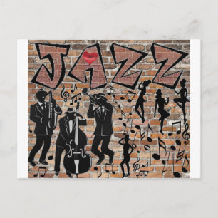 ALL DAS JAZZ POSTKARTE