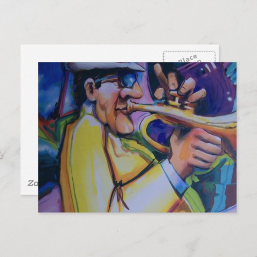 all das Jazz Postkarte (Vorne/Hinten)