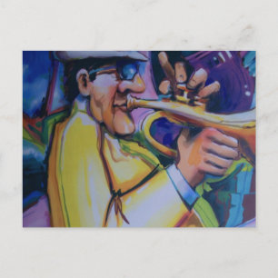 all das Jazz Postkarte