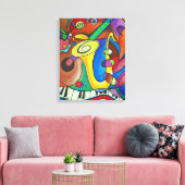 All das Jazz! Print by Studio Burke© Leinwanddruck (Insitu (Wohnzimmer))