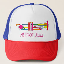 ALL DAS JAZZ TRUMPET Trucker Hat