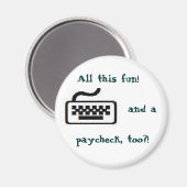 All das macht Spaß! Magnet (Vorderseite/Rückseite)