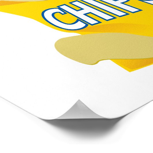 All das und eine Tasche Chips Poster (Ecke)