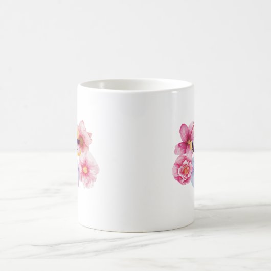All Day Mug – Blumenliebe im Everyday-Stil Kaffeetasse (Mittel)