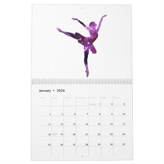 All Day Plies, Jagd, Jete Ballet Design Kalender (Jan 2026)