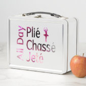 All Day Plies, Jagd, Jete Ballet Design Metall Brotdose (Beispiel)