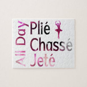 All Day Plies, Jagd, Jete Ballet Design Puzzle