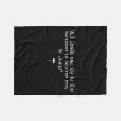 All Death Can Do To The Believer Is Deliver Him To Fleecedecke (Vorderseite (Horizontal))